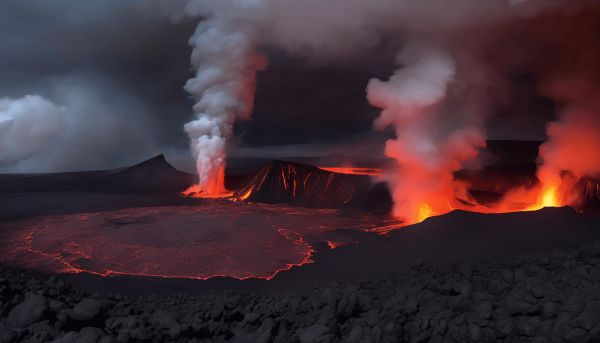 Éruption du piton de la Fournaise : historique et impact sur l’île