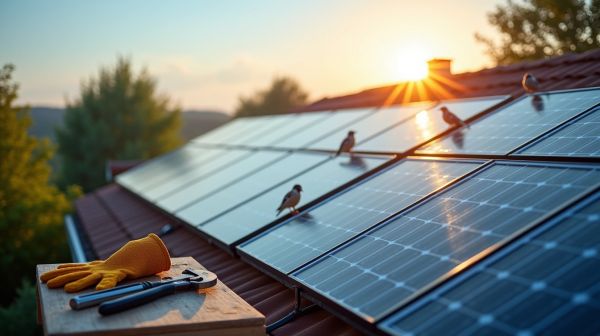 Trouver des solutions avec des panneaux photovoltaïques