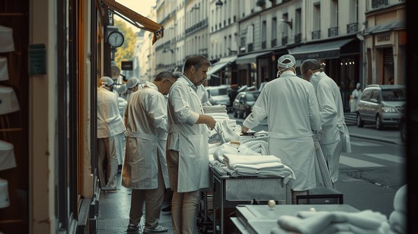 Entretien des blouses médicales à Paris